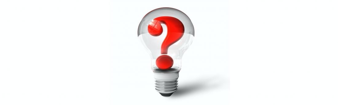 Question mark in lightbulb; take this safety leadership quiz